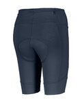 SCOTT Cyklistické kalhoty krátké bez laclu - ENDURANCE 10 +++ W - modrá