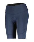 SCOTT Cyklistické kalhoty krátké bez laclu - ENDURANCE 10 +++ W - modrá