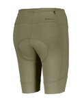 SCOTT Cyklistické kalhoty krátké bez laclu - ENDURANCE 10 +++ W - zelená