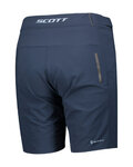 SCOTT Cyklistické kalhoty krátké bez laclu - ENDURANCE LS/FIT W/PAD W - modrá