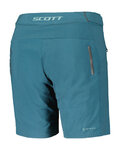 SCOTT Cyklistické kalhoty krátké bez laclu - ENDURANCE LS/FIT W/PAD W - modrá