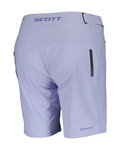 SCOTT Cyklistické kalhoty krátké bez laclu - ENDURANCE LS/FIT W/PAD W - modrá