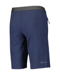 SCOTT Cyklistické kalhoty krátké bez laclu - TRAIL 10 LS/FIT W/PAD JR - modrá