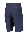 SCOTT Cyklistické kalhoty krátké bez laclu - EXPLORAIR LIGHT - modrá