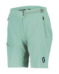 SCOTT Cyklistické kalhoty krátké bez laclu - EXPLORAIR LIGHT W - zelená