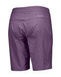 SCOTT Cyklistické kalhoty krátké bez laclu - EXPLORAIR LIGHT W - fialová
