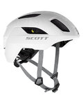 SCOTT Cyklistická přilba - LA MOKKA PLUS SENSOR - bílá