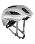 SCOTT Cyklistická přilba - LA MOKKA PLUS - stříbrná/šedá