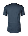 SCOTT Cyklistický dres s krátkým rukávem - GRAVEL 20 - modrá