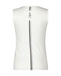 SCOTT Cyklistické triko bez rukávů - UNDERWEAR CARBON W - bílá
