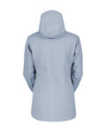 SCOTT voděodolná bunda - TECH COAT 3L W - světle modrá
