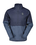 SCOTT Cyklistická větruodolná bunda - ENDURANCE ANORAK WB - modrá