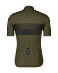 SCOTT Cyklistický dres s krátkým rukávem - TEAM 10 - zelená