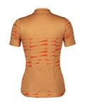 SCOTT Cyklistický dres s krátkým rukávem - ENDURANCE 20 - oranžová