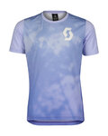 SCOTT Cyklistický dres s krátkým rukávem - TRAIL VERTIC 20 SS JR - modrá