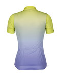 SCOTT Cyklistický dres s krátkým rukávem - ENDURANCE 15 - žlutá/modrá