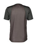 SCOTT Cyklistický dres s krátkým rukávem - VERTIC SS - černá/šedá