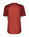 SCOTT Cyklistický dres s krátkým rukávem - VERTIC SS - červená