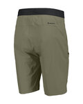 SCOTT Cyklistické kalhoty krátké bez laclu - EXPLORAIR LIGHT - zelená