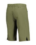 SCOTT Cyklistické kalhoty krátké bez laclu - TRAIL VERTIC W/PAD - zelená
