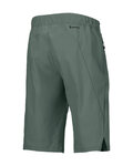 SCOTT Cyklistické kalhoty krátké bez laclu - TRAIL VERTIC W/PAD - zelená