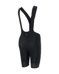 SCOTT Cyklistické kalhoty krátké s laclem - SCO BIB SHORTS PRO +++ W - černá
