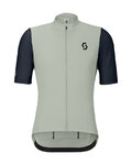 SCOTT Cyklistický dres s krátkým rukávem - ENDURANCE - šedá/modrá