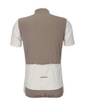 SCOTT Cyklistický dres s krátkým rukávem - ENDURANCE LT - bílá/šedá