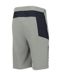 SCOTT Cyklistické kalhoty krátké bez laclu - VERTIC LT W/PAD - šedá/modrá