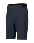 SCOTT Cyklistické kalhoty krátké bez laclu - EXPLORAIR LIGHT - modrá