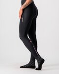 CASTELLI Cyklistické kalhoty dlouhé s laclem - MENO WIND W - černá
