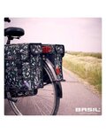 BASIL Cyklistická taška - WANDERLUST-DOUBLE BAG - černá