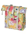 BASIL Cyklistická taška - BLOOM SHOPPER - žlutá/červená
