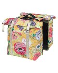 BASIL Cyklistická taška - BLOOM DOUBLE BAG MIK - žlutá/červená