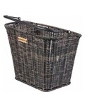 BASIL košík - BREMEN RATTAN LOOK BE/KF - černá/hnědá