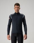 CASTELLI Cyklistická zateplená bunda - PERFETTO ROS CONVERTIBLE - černá