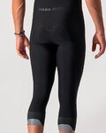 CASTELLI Cyklistické kalhoty 3/4 s laclem - TUTTO NANO - černá