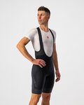 CASTELLI Cyklistické kalhoty krátké s laclem - TUTTO NANO - černá