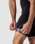CASTELLI Cyklistické kalhoty krátké s laclem - TUTTO NANO - černá