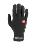 CASTELLI Cyklistické rukavice dlouhoprsté - PERFETTO LIGHT - černá