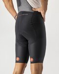 CASTELLI Cyklistické kalhoty krátké s laclem - SUPERLEGGERA - černá