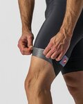 CASTELLI Cyklistické kalhoty krátké s laclem - ENTRATA - černá