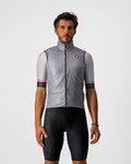 CASTELLI Cyklistická vesta - ARIA VEST - šedá