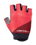 CASTELLI Cyklistické rukavice krátkoprsté - ROUBAIX GEL 2W - růžová