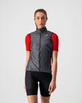 CASTELLI Cyklistická vesta - ARIA W VEST - šedá