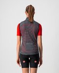 CASTELLI Cyklistická vesta - ARIA W VEST - šedá
