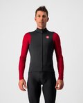 CASTELLI Cyklistická vesta - PRO THERMAL MID - černá