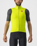 CASTELLI Cyklistická vesta - PRO THERMAL MID - světle zelená