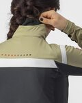 CASTELLI Cyklistická zateplená bunda - ALPHA ROS 2 W LIGHT - světle zelená