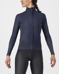CASTELLI Cyklistická větruodolná bunda - BETA ROS W - modrá